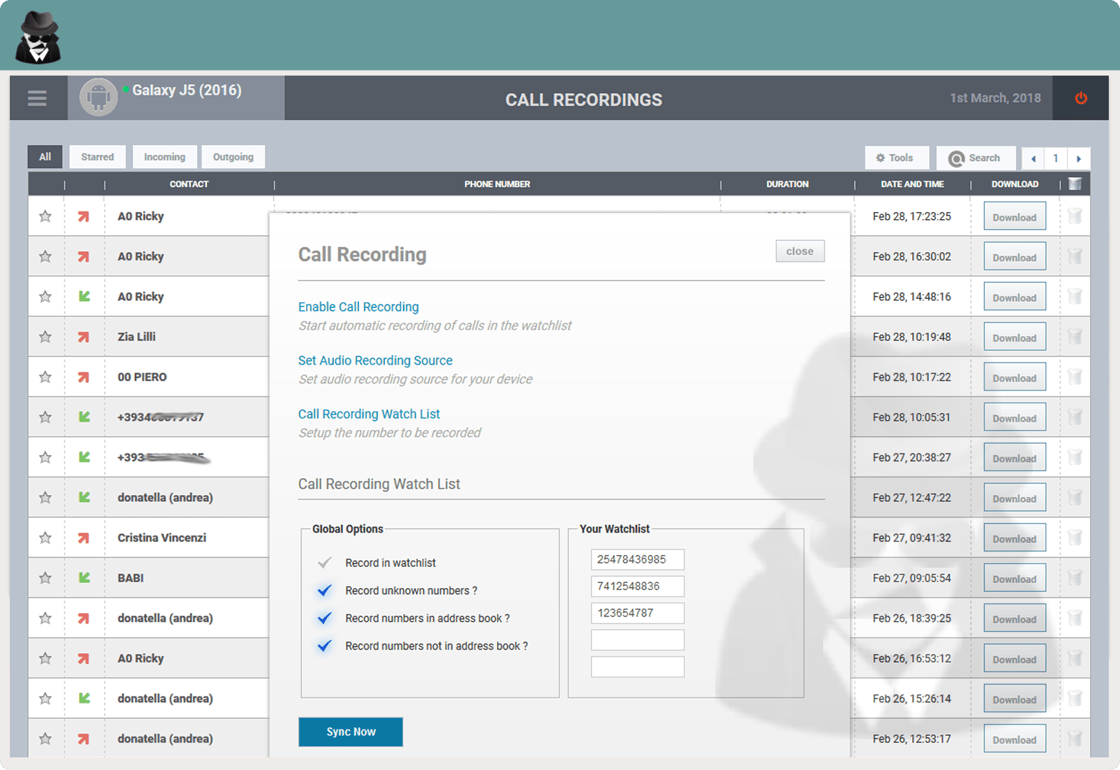 Call Recordings